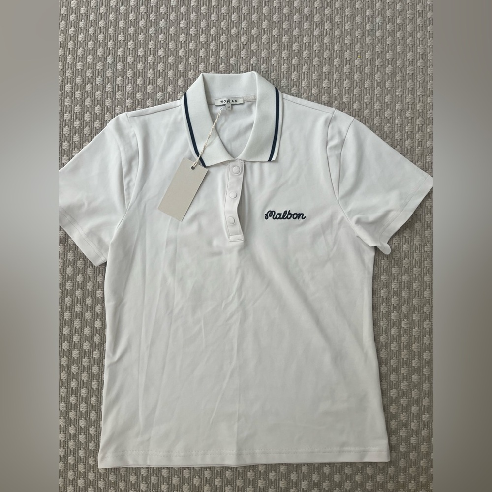 Malbon Paloma Polo Shirt Golf Tennis NWT - Picture 2 of 4